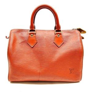 Louis Vuitton LV Hand Bag  Speedy 25 Brown Epi